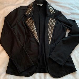 Knit blazer